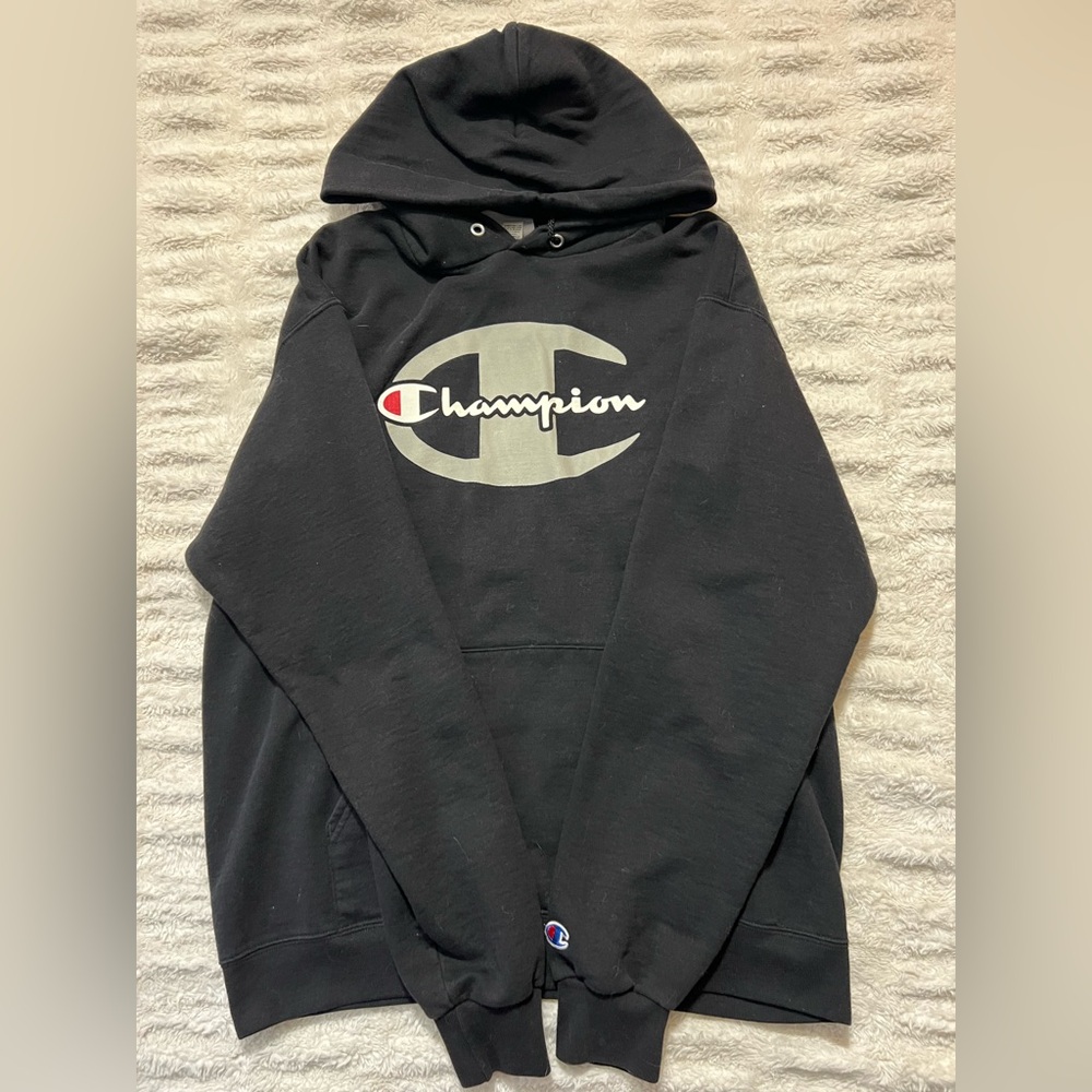 Woman’s Champion Authentic Black Hoodie